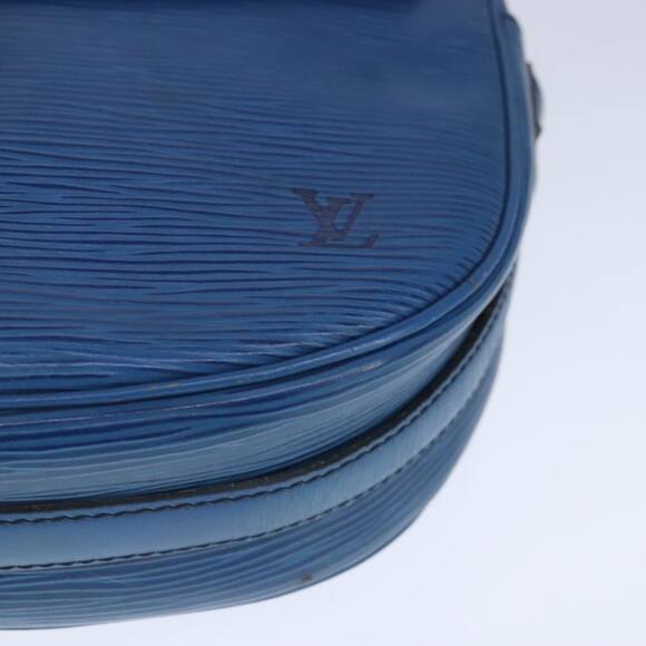 LOUIS VUITTON Epi June Feuille Shoulder Bag Blue M52155 - Picture 11 of 16